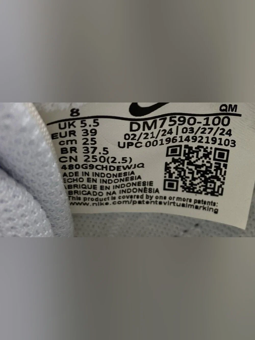 Nike Court Legacy Lift Platform Sneakers Size 8 NWOT MSRP $94.99 - Picture 9 of 10